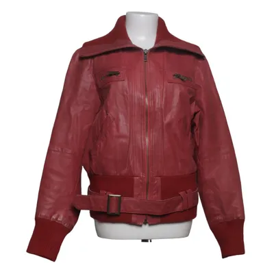 Leren jack (Rood) van CKN of Scandinavia Acryl, Leer, Polyester
