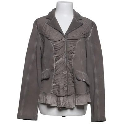 Blazer (Gris) de Bottega Coton, Élasthane, Viscose
