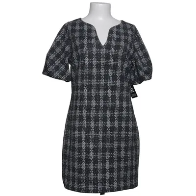 Jurk (Zwart, Wit) van Express Elastaan, Polyester