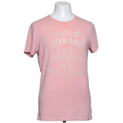 T-shirt (Roze) van Jack & Jones Originals Katoen, Polyester