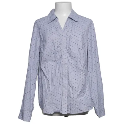 Chemise (Bleu, Blanc) de Uta Raasch Coton, Élasthane