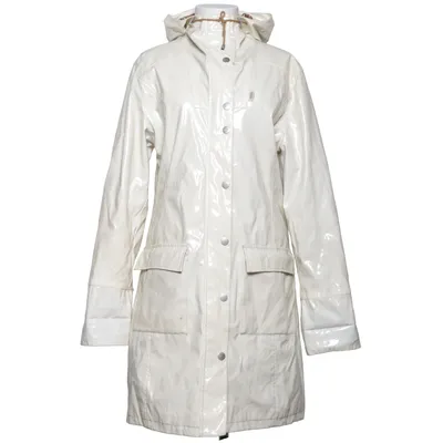 Regnkappa (Vit, Brun) från Ösregn Polyester, Polyuretan