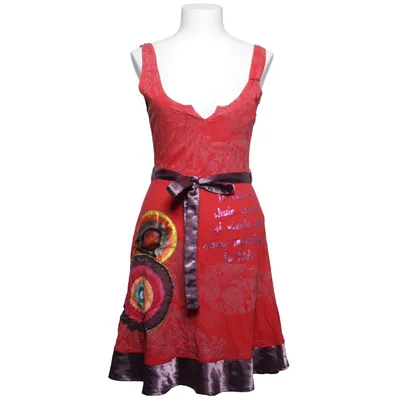 Slå-om-kjole (31V2152) fra Desigual Bomuld, Polyester, Viscose