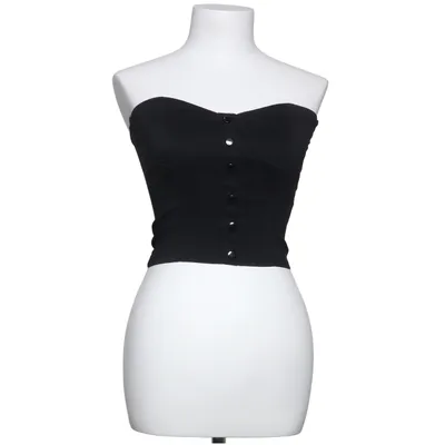Tube top (Zwart) Elastaan, Polyester