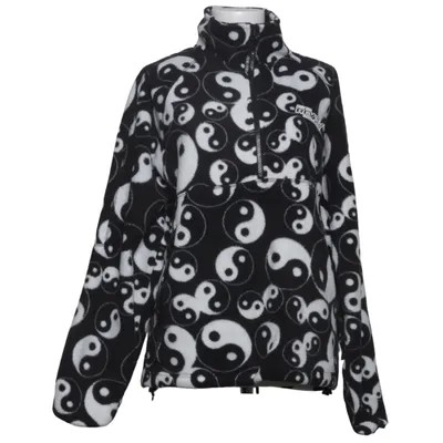 Fleece jacket (Black, White) from Review Polyester