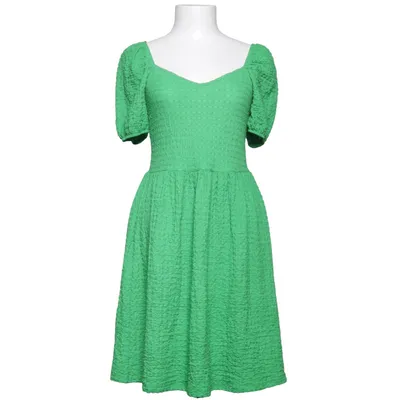 Kjole (Grøn) fra H&M Elastan, Polyester
