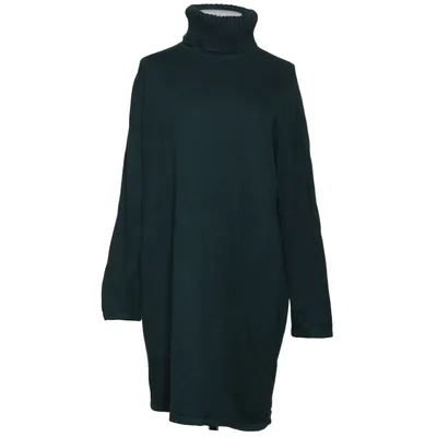 Turtleneck dress (Green) from BPC Bonprix Collection Acrylic, Cotton