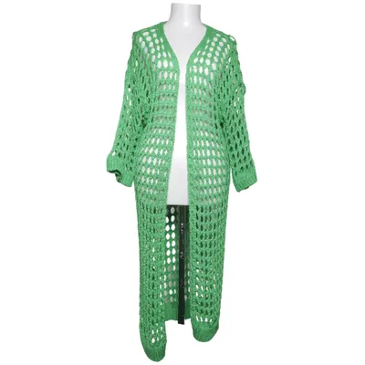 Strickjacke (Grün) von New Collection Acryl, Baumwolle