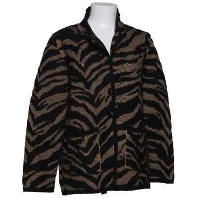 Cardigan (Black, Beige) from Leon & Harper Acrylic, Alpaca wool, Merino wool, Polyamide
