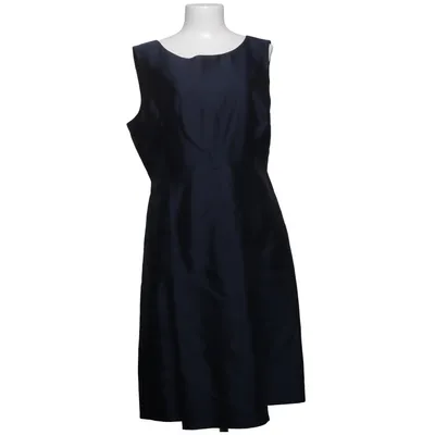 Dress (Blue) from Jaeger Cotton, Silk, Viscose