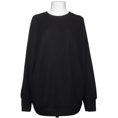 Pull  de grossesse (Noir) de Heartbeats Polyester recyclé, Viscose