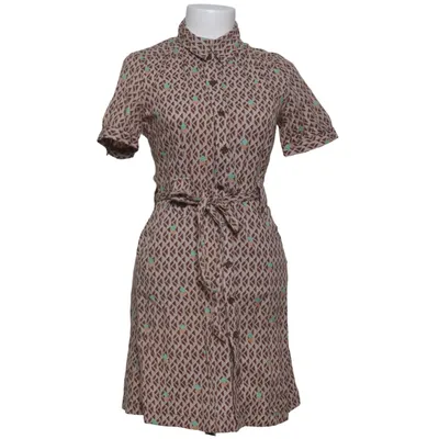 Shirt dress (Brown, White, Green) from Divided by H&M Cotton