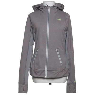 Hættetrøje (Grå) fra Abercrombie Elastan, Polyamid, Polyester
