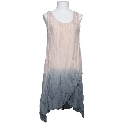 Dress (Beige, Gray) from Collezione Gaia Elastane, Silk, Viscose