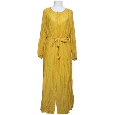 Robe chemise (Jaune) de Essentiel Antwerp Coton, Soie, Viscose