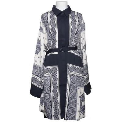 Skjortklänning (Blå, Vit, Flerfärgad) från H&M Polyester