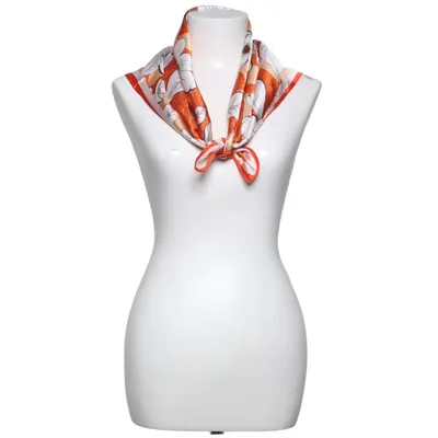 Halsdoek (Oranje, Wit) van (The Mercer) N.Y.