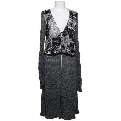 Cardigan (Gris) de Eva & Claudi Coton, Polyamide, Polyester, Viscose