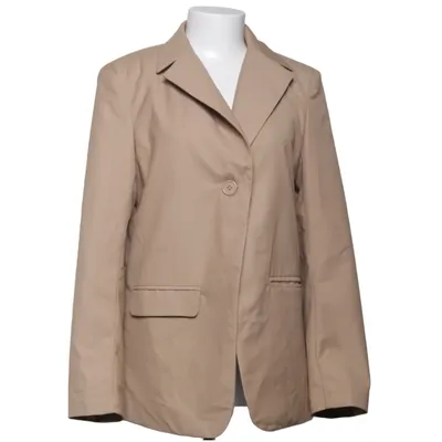Blazer (Beige) fra Mathilde Gøhler x NA-KD Polyester, Viscose