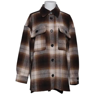 Skjortejakke (Brun, Beige) fra JDY Polyester