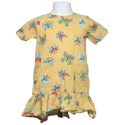 Dress (Yellow, Multicolored) from Mini Market Cotton