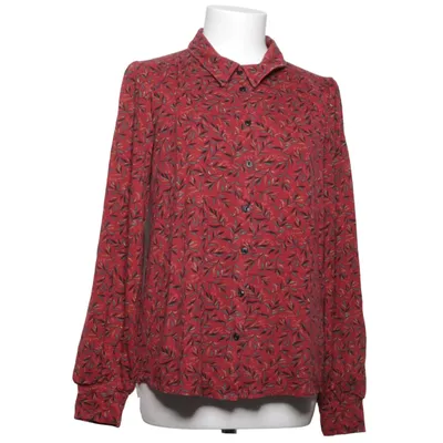 Shirt (Red, Multicolored) from King Louie Elastane, Viscose