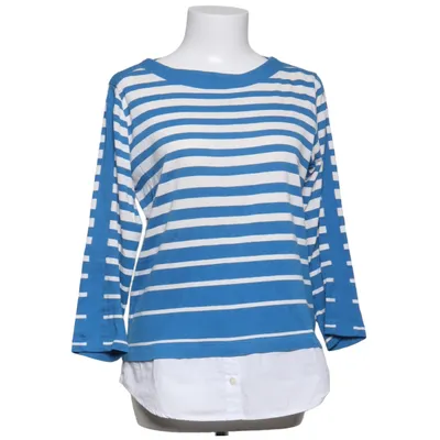 Långärmad t-shirt (Blå, Vit) från Bogner Bomull