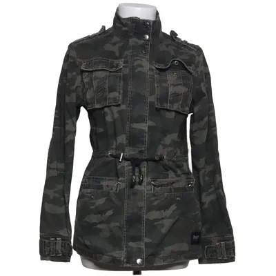 Jacket (Green) from Black Premium by EMP Cotton