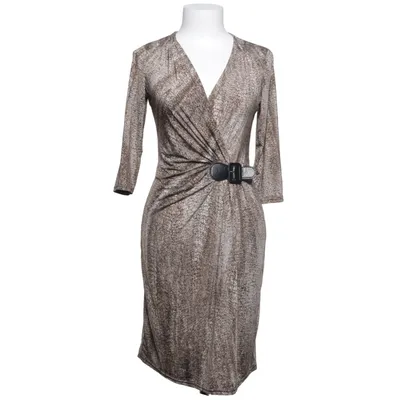 Jurk (Bruin, Zwart, Meerkleurig) van Egerie Elastaan, Polyester