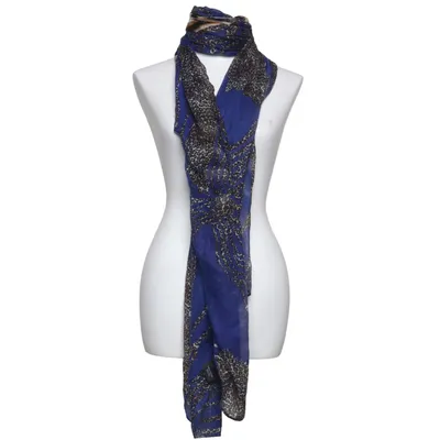 Shawl (Blue, Multicolored) from Lord & Taylor Polyester