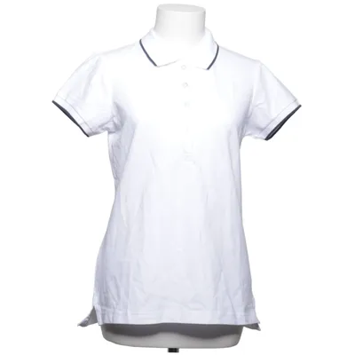 Pikétröja (Vit, Blå) från Firefly Bomull, Elastan