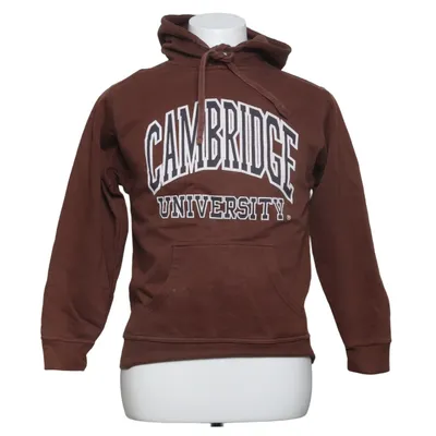 Capuchon sweater (Bruin) van University of Cambridge Katoen, Polyester