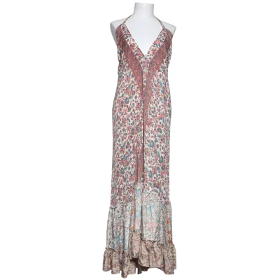 Robe longue (Blanc, Multicolore) de Gold & Silver