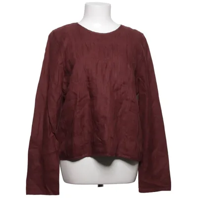 Top (Rot) von Maria Maruschka Leinen