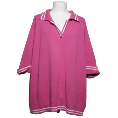 Sweater (Pink, Hvid) fra Women's Selection Akryl, Bomuld