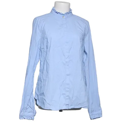 Blouse (Blue, White) from Holly & Whyte by Lindex Cotton, Elastane, Polyamide