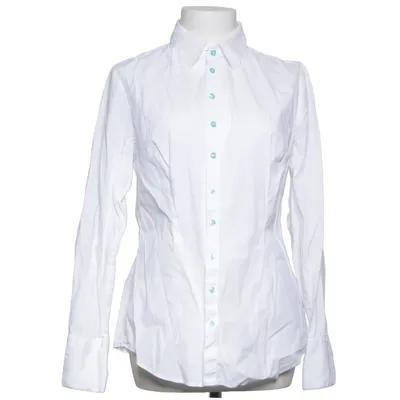 Shirt (White, Blue) from Hawes & Curtis