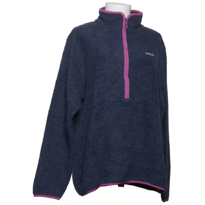 Fleece sweater (Blue, Pink) from Patagonia Polyamide, Recycled polyester, Wool