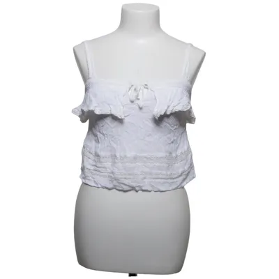 Crop top (Wit) van Abercrombie & Fitch