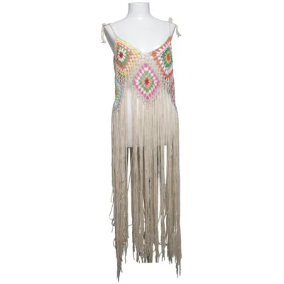Robe de plage (Beige, Multicolore)