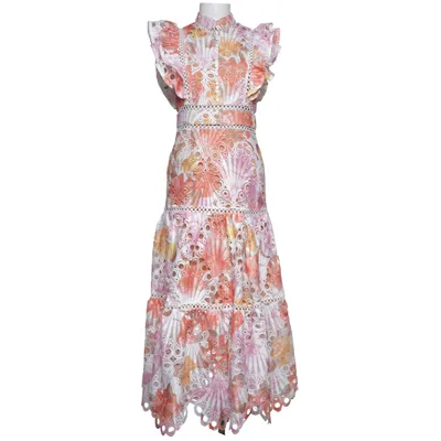 Maxi dress (Multicolored) from Sunfere Polyester