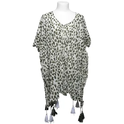 Kaftan (White, Green) from Catch Me Cotton