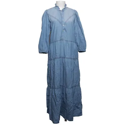 Robe en jean (Bleu) de Ba&sh Coton, Lin, Lyocell