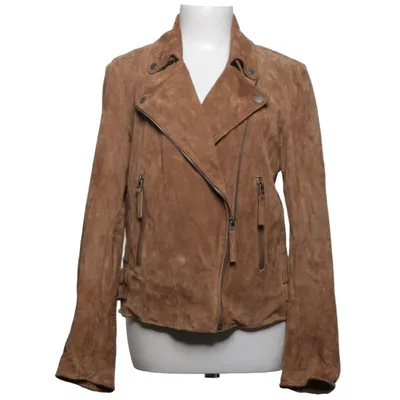 Bikerjack (Bruin) van Freaky Nation Leer, Polyester