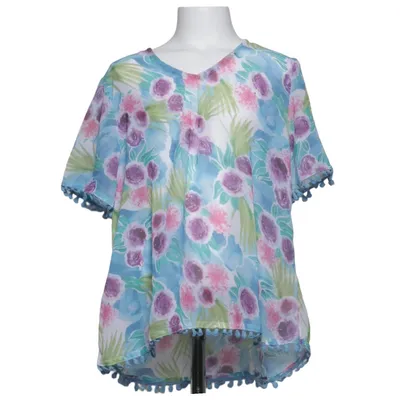 Strandjurk (Blauw, Lila, Roze) van Lollidays Polyester