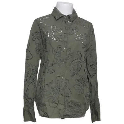 Shirt (Green) from Zara Cotton
