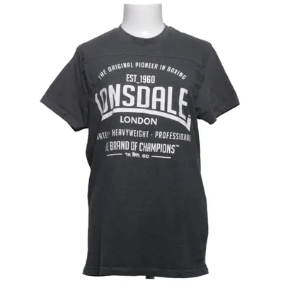 T-shirt (Gray) from Lonsdale Cotton, Polyester