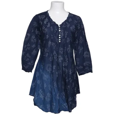 Tunic (Blue, White) from Oneseason Cotton