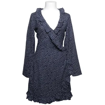 Omlottklänning (Blå, Vit) från Ally Bell Polyester