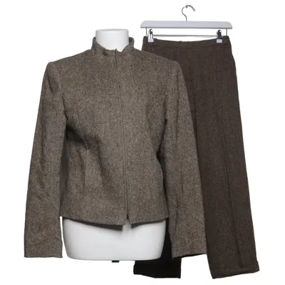 Jakkesæt (Brun) fra Collections by Joy Elastan, Mohair, Polyamid, Polyester, Silke, Uld